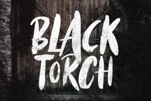 Black Torch: A Natural, Expressive Brush Font for Authentic Design