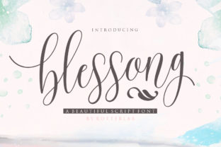 Blessong: A Stunning Handwritten Font