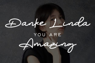 Danke Linda: The Handwritten Font That Feels Like a Personal Note—Not a Design Trend