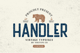 Handler Font: A Vintage-Inspired Sans Serif That Packs Personality and Purpose
