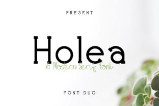 Holea: A Light, Elegant Serif for Creative Projects