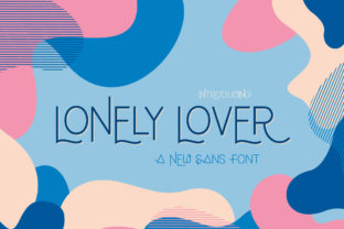 Lonely Lover: A Playful Font with Swirly Uppercase