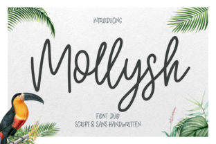 Mollysh: A Whimsical Handwritten Font for Modern Design