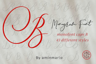Monogram B Monofont Caps B: The Evolving Language of Brand Identity in a Visual-First World