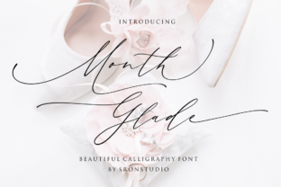 Month Glade: A Curvy Calligraphy Font for Thoughtful Design Choices