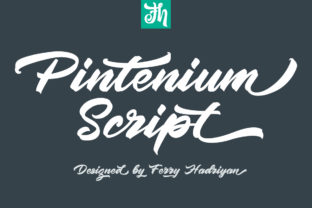 Pintenium: A Charming Script Font with Unique Alternates