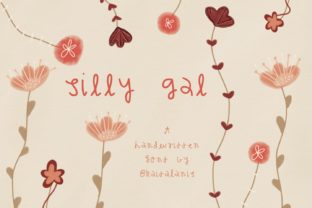 Silly Gal: A Messy, Joyful Display Font
