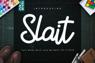 Slait: A Sweet, Cool Handwritten Font That Just Works