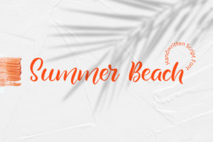 Summer Beach: A Handwritten Display Font That Earns Its Place in Strategic Design