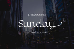 Sunday: Elegant Handwritten Font for Sophisticated Design