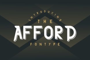 The Afford: Timeless Serif Elegance, Built for Modern Clarity