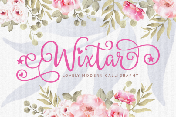 Wixtar: A Whimsical Handwritten Font